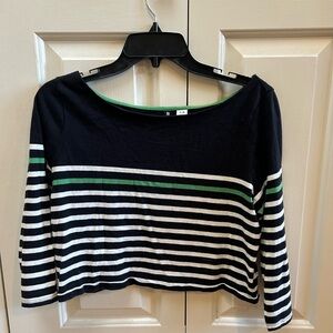 BDG striped cropped shirt